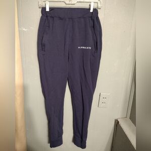 Alphalete pants medium dark blue navy